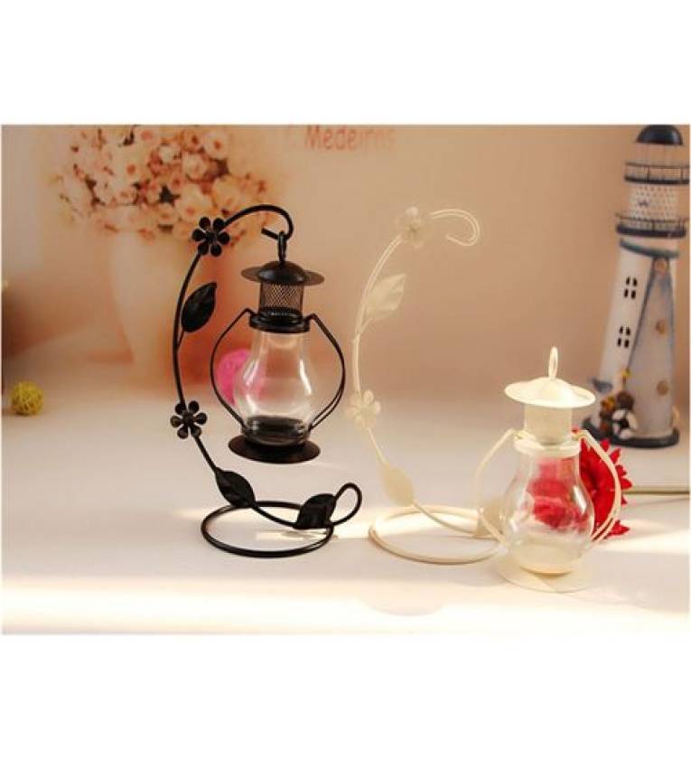 Kexin Lanterne Candle aroma en métal Classic Style Décorations